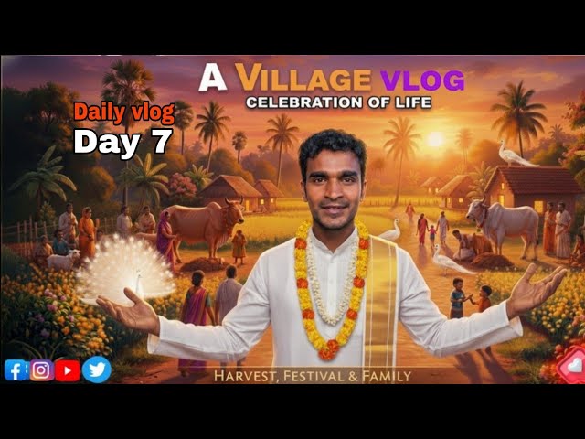 Missing the simple life... 🧡 #VillageVibes" // DAILY LIFE VLOG // rk t square 