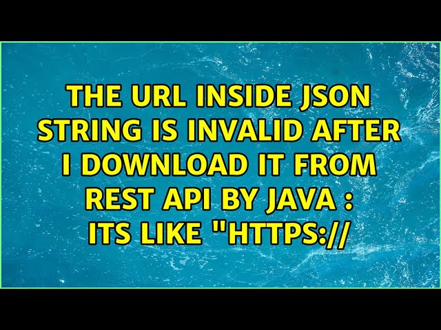 its like "https:\/\/