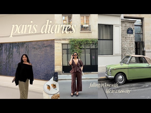 paris diaries | solo dates, making friends & building a life I love in a new city 🤍