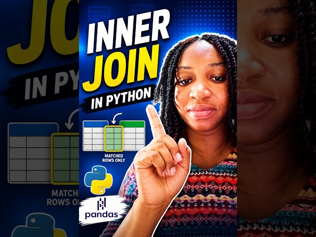 Learn INNER JOIN in Python