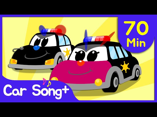 BEST Car Song +more 70M - Mighty CAR BUS TRUCK TRAIN PLANE | Vehicles Nursery Rhymes & Kids Songs