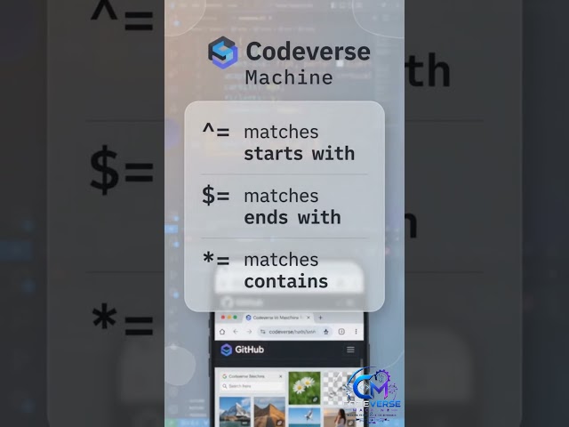 CSS Attribute Selectors Explained in 30 Seconds 🚀 | CSS Selectors Tutorial #Shorts