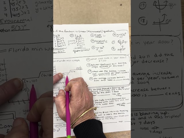Exponential functions part 2