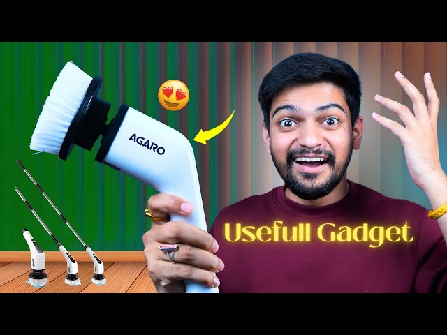 This Gadget Very Usefull - Agaro Electric Spin Scrubber 🤯