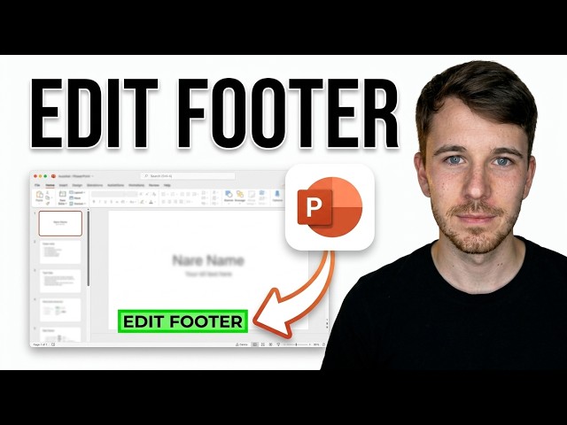 How to Edit Footer in PowerPoint 2026 (Enhance Footer in PPT)