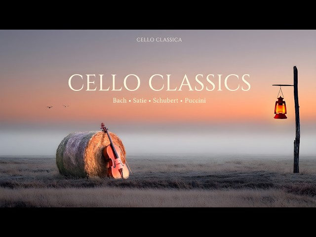 (NO ADS) 25 Most Influential Cello Classical Music You Should Hear at Least Once | Schubert, Bach🎻