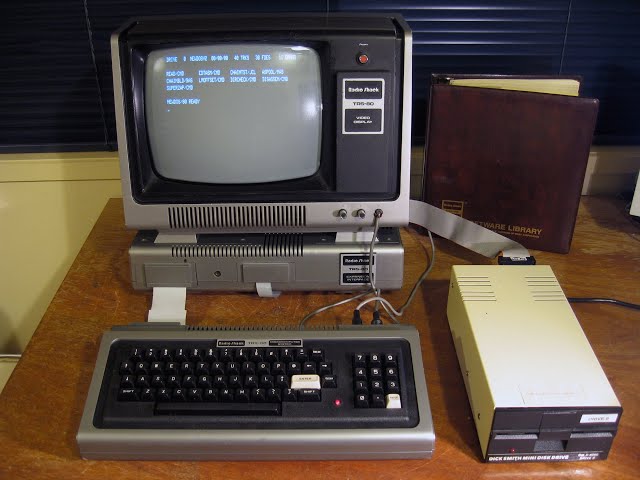 The Tandy Radio Shack TRS-80 Model 1 (as seen in my computer collection)