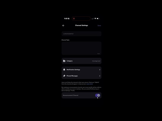How To Publish Announcement in Discord Mobile