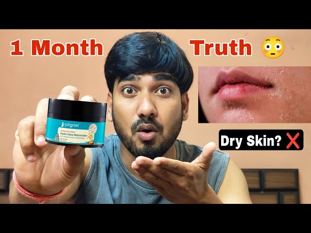 Pilgrim Korean Rice Water Hydra Glow Moisturizer | 1 Month Honest Review😳 | Pilgrim Moisturizer