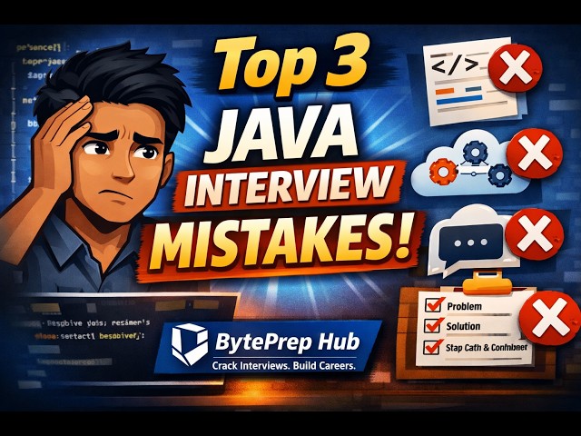 Top 3 Interview Mistakes #coding #trading #viral #shorts #codewithharry #javatechie #careergrowth 