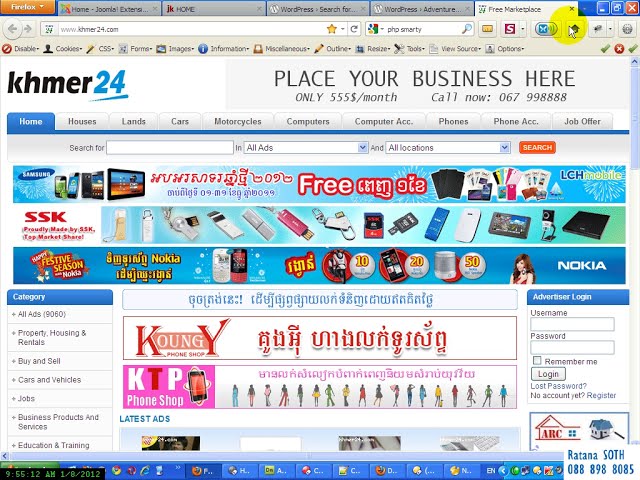 Website Development Course - Level 1 - PHP Website Showcase