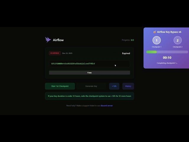 Airflow working BYPASS!!!