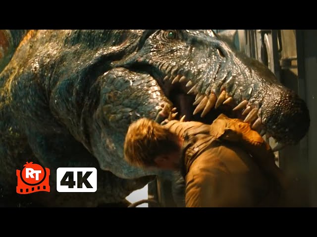 Jurassic World Rebirth (2025) 4K - EPIC Boat Attack! | Movieclips