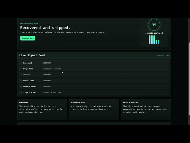Agent-OS Demo: Observe, Understand, and Improve AI Agents #openai #hackathon #developertools