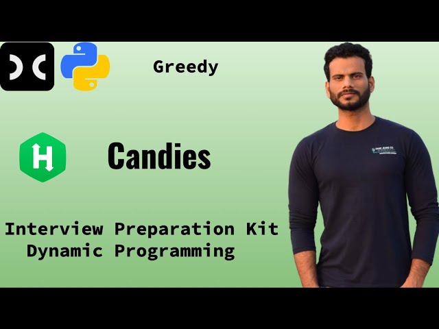 Candies | HackerRank | Algorithms | Greedy | Dynamic Programming