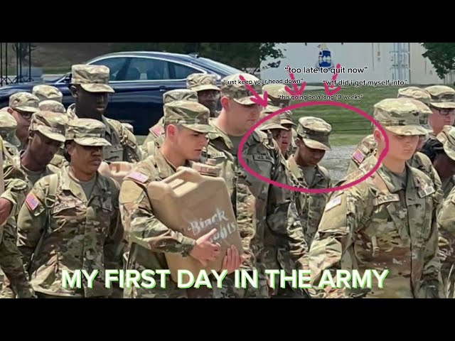 BASIC TRAINING STORYTIME (DAY ONE) PICTURES INCLUDED
