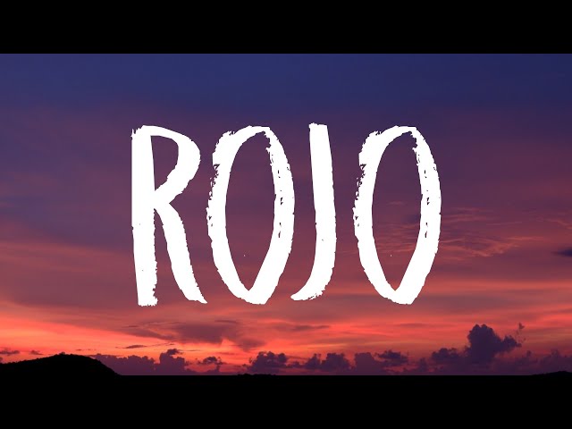 J Balvin - Rojo (Letra/Lyrics)