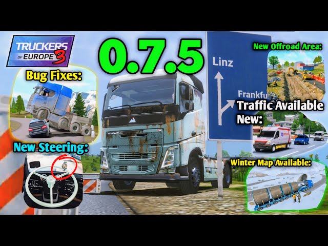 TRUCKERS OF EUROPE 3: The MASSIVE 0.7.5 Update is Finally Here! (10 Upcoming NEW FEATURES)