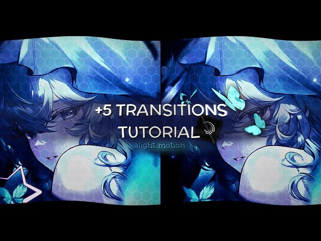 [alight motion] +5 transitions tutorial #76 