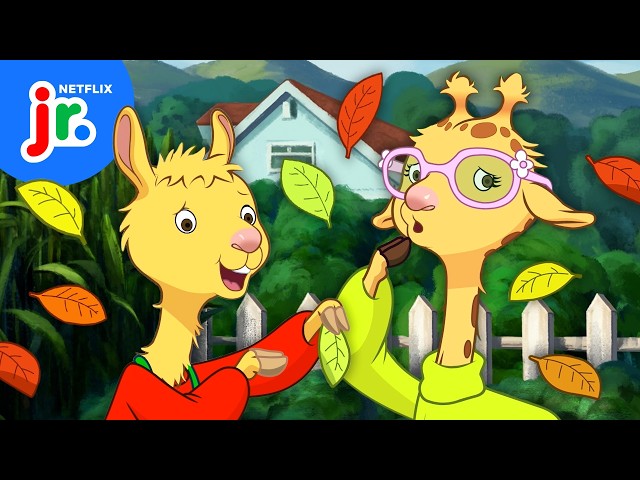 Luna Finds the Perfect Leaf 🍂 Llama Llama | Netflix Jr