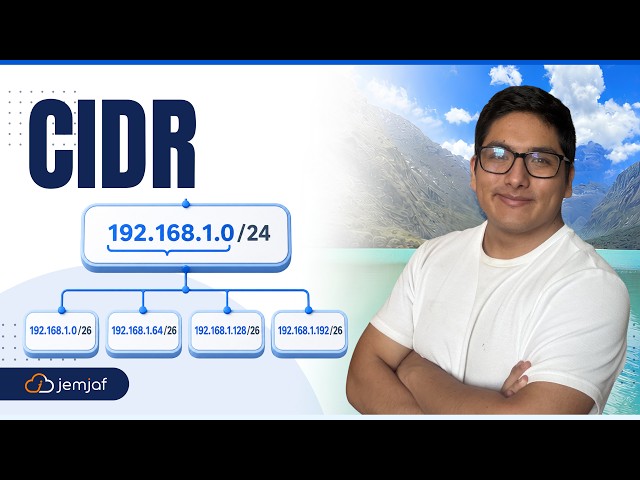 Que es CIDR? desde 0 en ESPAÑOL: el número detrás de /24 | Jean Reyes @jemjaf