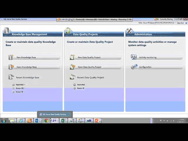 Steve Simon - A Dive into Data Quality Services