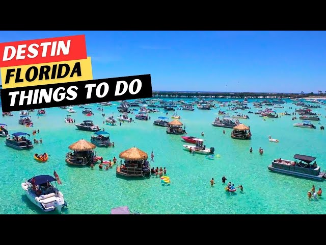 20 AMAZING Things To Do In Destin, Florida & 5 GREAT Restaurants