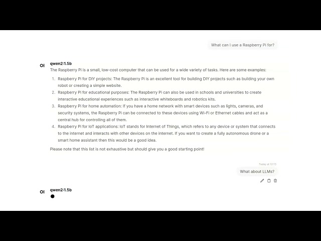 Using an LLM with the Raspberry Pi AI HAT+ 2