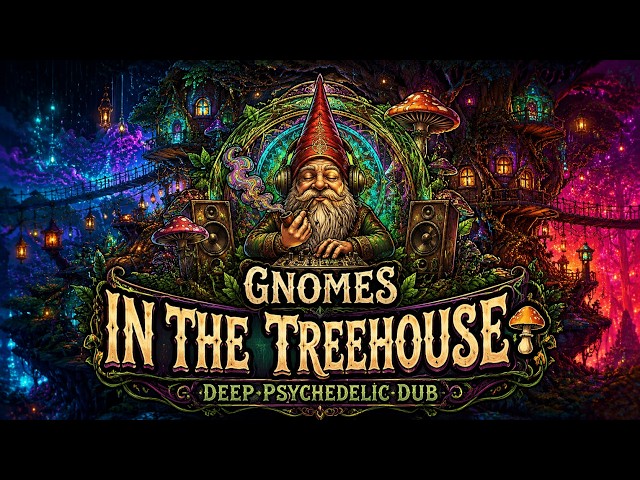 Gnomes in the Treehouse 🍄 | Deep Psychedelic Dub