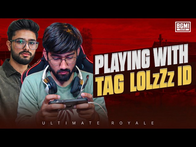 PLAYING WITH @LoLzZzGaming ID | #1 PUSH IS ON