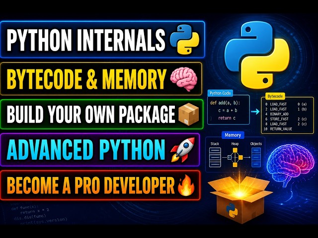Python Internals Explained & Build Your Own Python Package | Advanced Python Tutorial