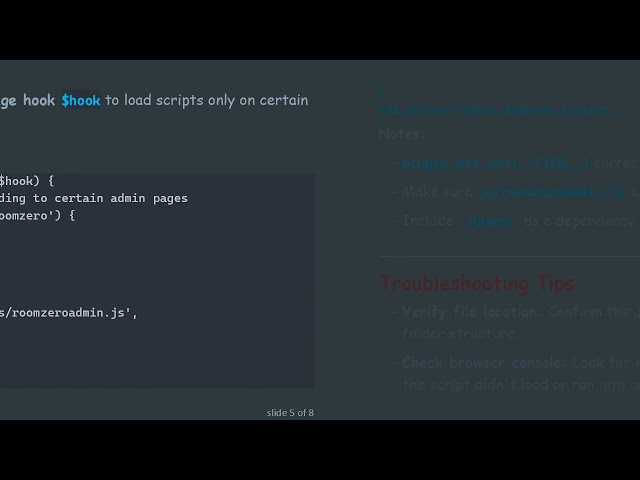 How to Properly Enqueue JavaScript Files in Your WordPress Plugin Admin Area