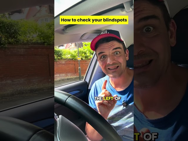 How to Check Your Blind Spots Properly | UK Driving Lesson Tips for Learners