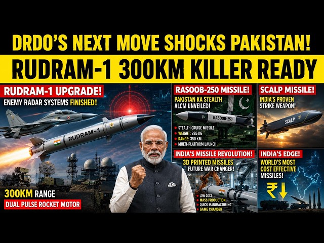 Pakistan Ka STEALTH Missile EXPOSED ?,Rudram-1 Upgrade,Secret Plan LEAK!,INS Arisudan