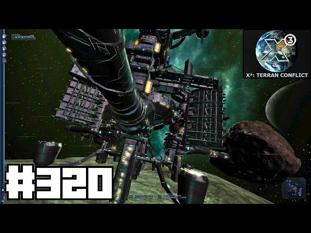 Let's Play X3 Terran Conflict #320 Silicon & Crystal Base in Rolk's Legacy & Outfitting Split Python