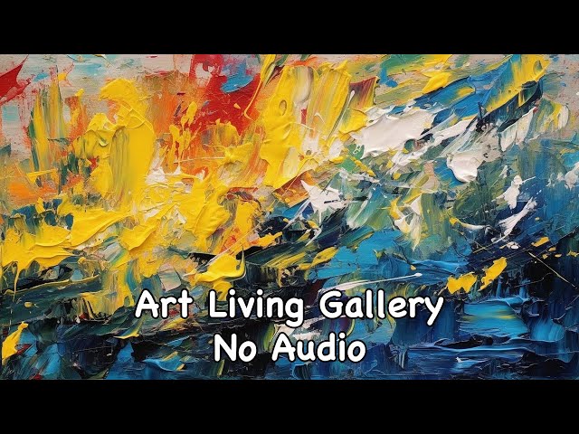 TV Wall Art Slideshow | Splashes of Emotion: A Visual Symphony of Abstract Expressionism (No Sound)