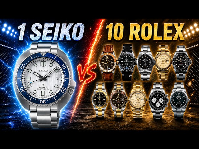 1 Seiko vs 10 Rolex: Why I No Longer Collect Rolex Watches!