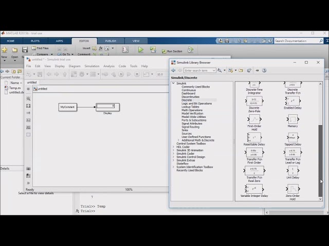 Simulink Introduction to Common Logic Blocks