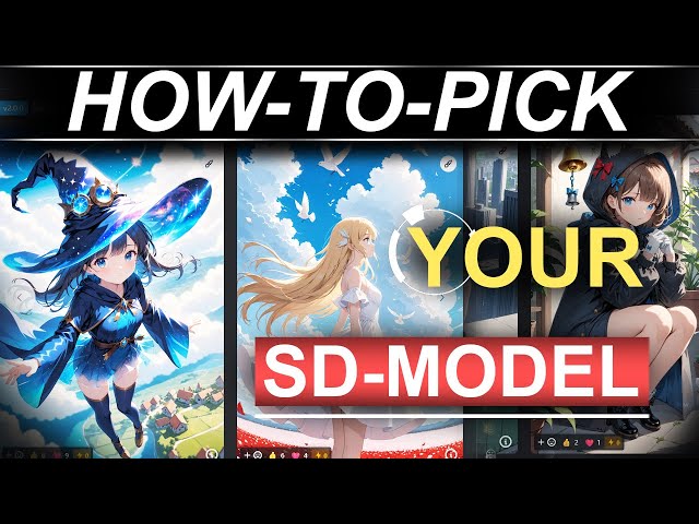 Stable-Diffusion: How To Pick Your MODEL (In 2 Minutes!)