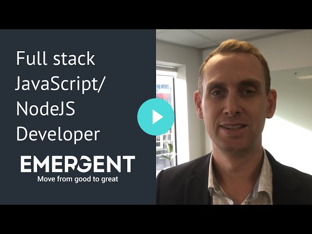 Full stack JavaScript/NodeJS Developer