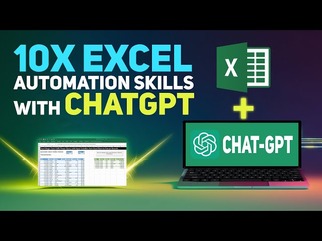 Full Excel Automation Tutorial Using ChatGPT for Advance Reporting #chatgpt #msexcel
