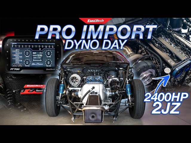 2,434HP Toyota Pro Mod 2JZ | FuelTech FT700 Hub Dyno Tuning | Xtreme Pro Import