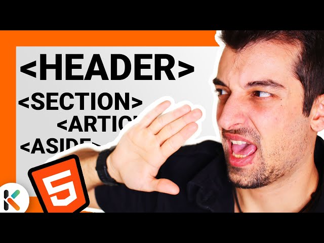 🧡 Todos los ELEMENTOS SEMÁNTICOS de HTML [Curso de HTML desde cero]