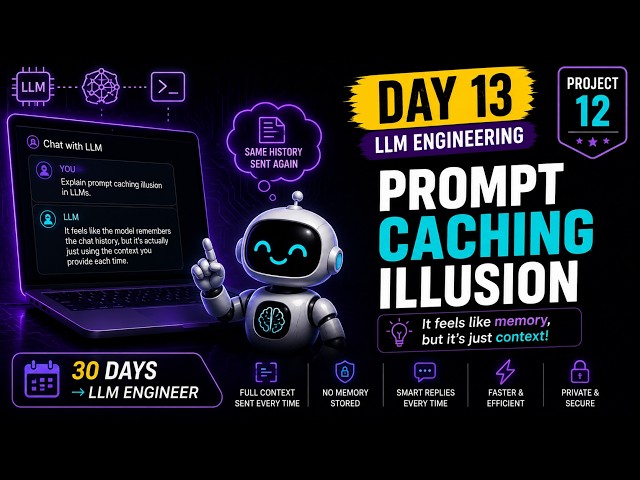 What is Prompt Caching Illusion | AI Doesn't Actually Have Memory. Here's What's Really Happening.