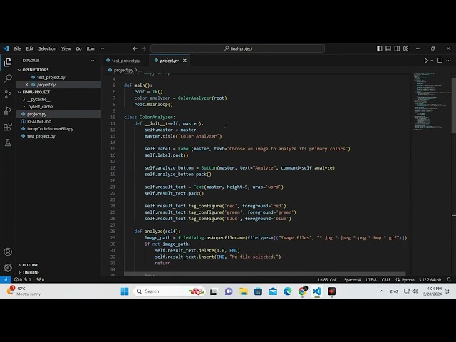 CS50’s Introduction to Programming with Python--Final Project