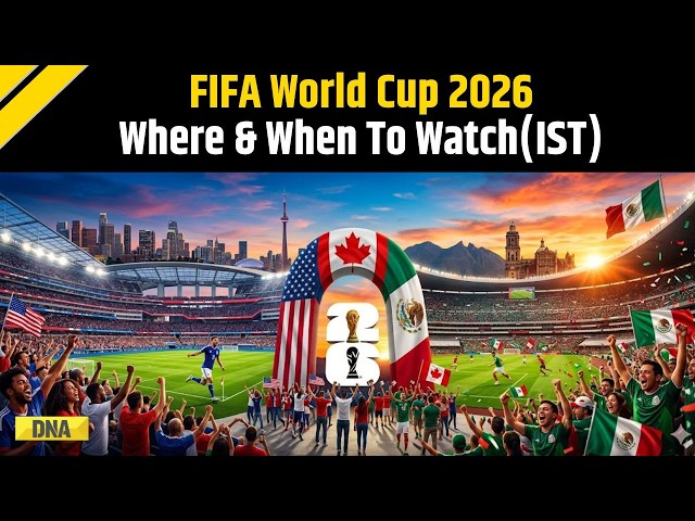 How To Watch FIFA World Cup 2026 Live In India | Full IST Schedule & Channels | Ronaldo | Messi