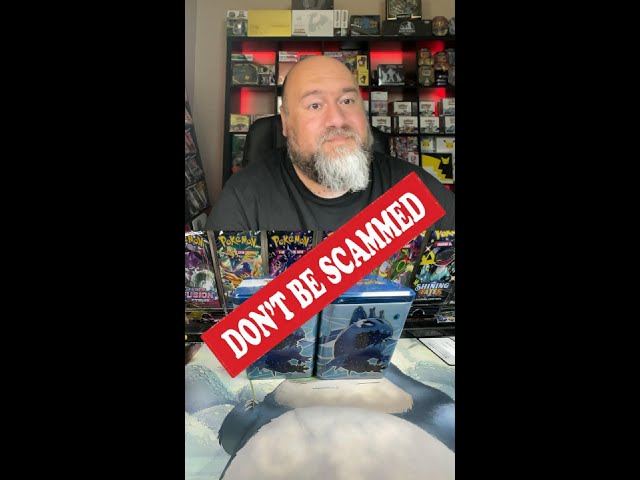 Avoid Being Scammed: Pokemon Tin Buyer Beware