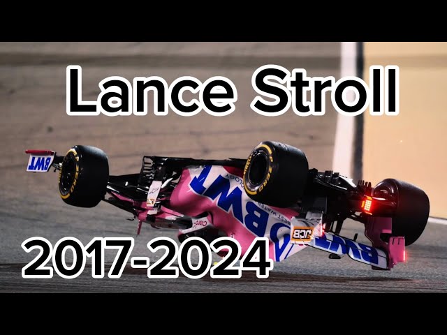 Lance Stroll All F1 Spins & Crashes Up To 2025
