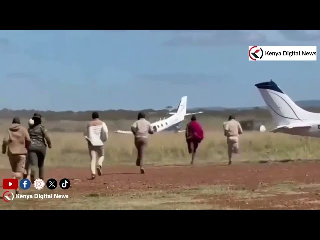Breaking News: Aircraft crashes at Maasai Mara airstrip