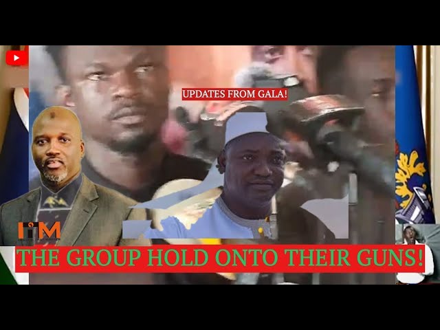 #gambia: PRESSURE GROUP HOLD ONTO THEIR GUNS...